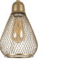 Opviq Lámpara de Araña de Metal con Acabado Dorado y Altura Ajustable